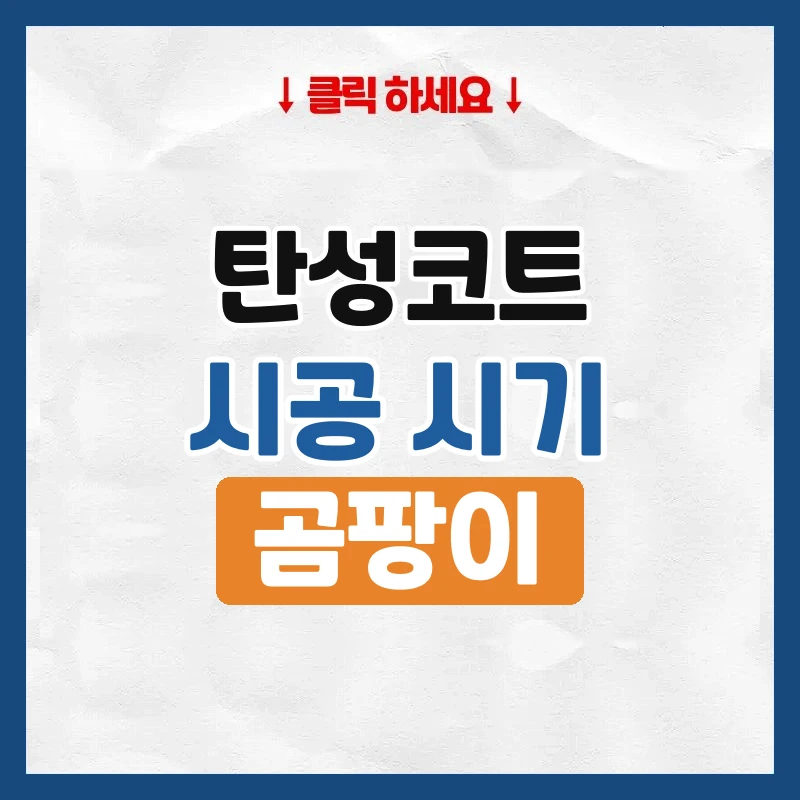 탄성코트, 입주 전에 할지 판단하는 법
